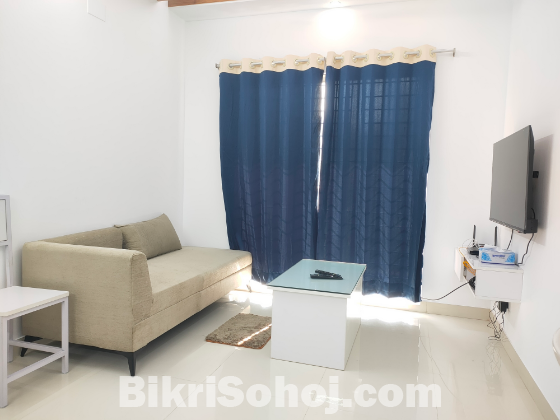 Rent Furnished Two Bedroom Apartment in Bashundhara R/A